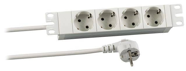 EFB ELEKTRONIK - Koop PROFIversal - Steckdosenleiste (Rack - einbaufähig) - Wechselstrom 250 V - Eingabe, Eingang power