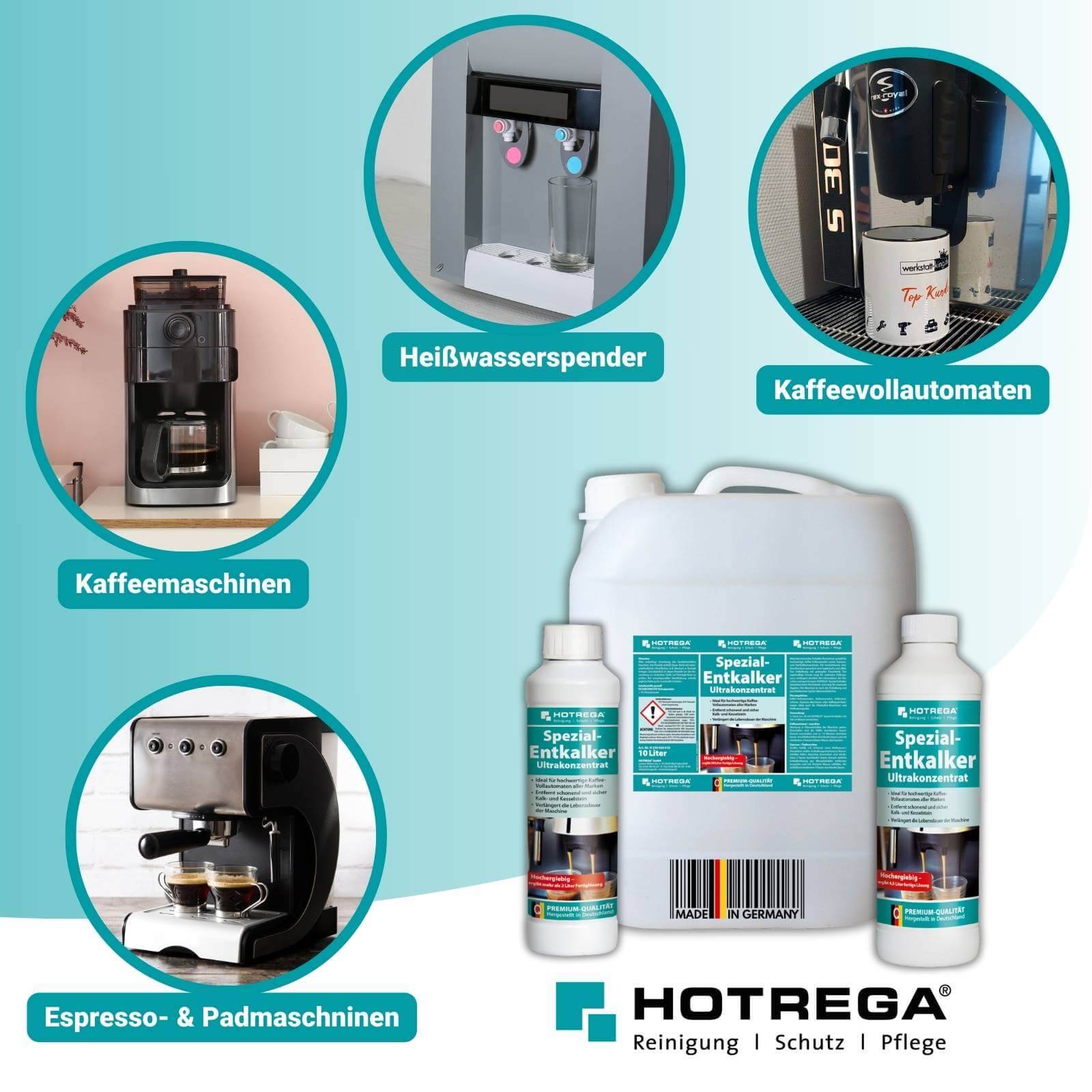 HOTREGA Spezial-Entkalker Ultrakonzentrat - Inhalt:0.25 Liter