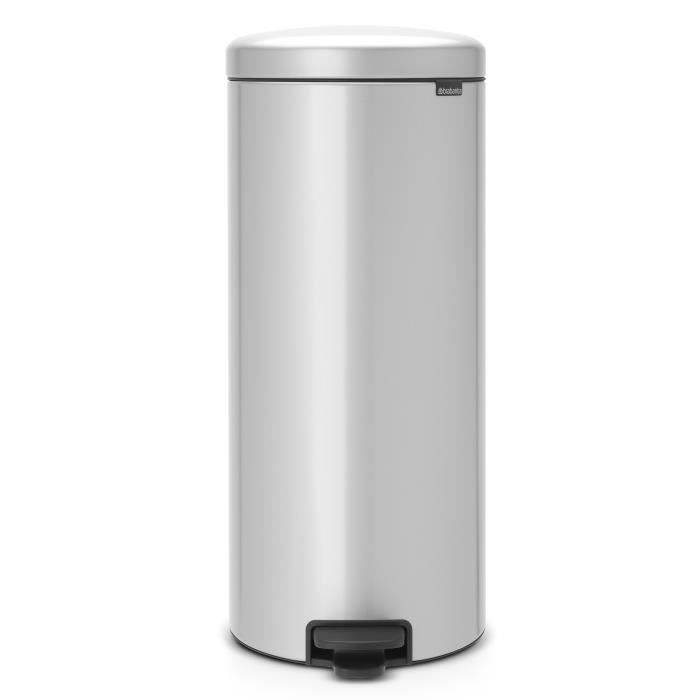 Trash hat Pedal 30 L Grau