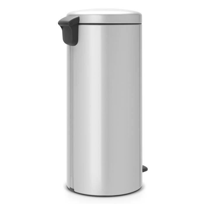 Trash hat Pedal 30 L Grau