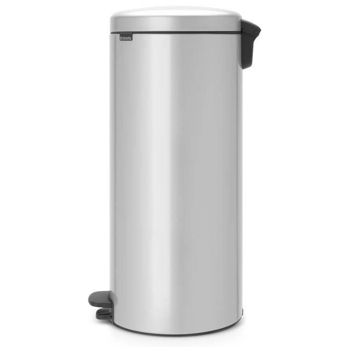 Trash hat Pedal 30 L Grau