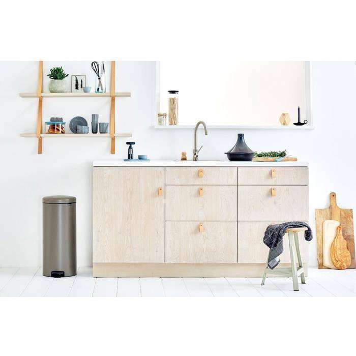 BRABANTIA Treteimer NewIcon 30L Platinum