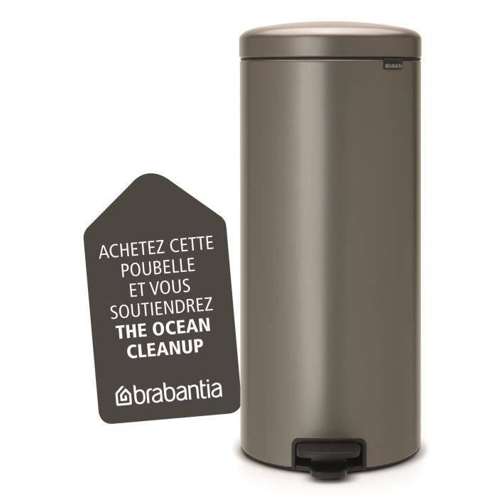 BRABANTIA Treteimer NewIcon 30L Platinum