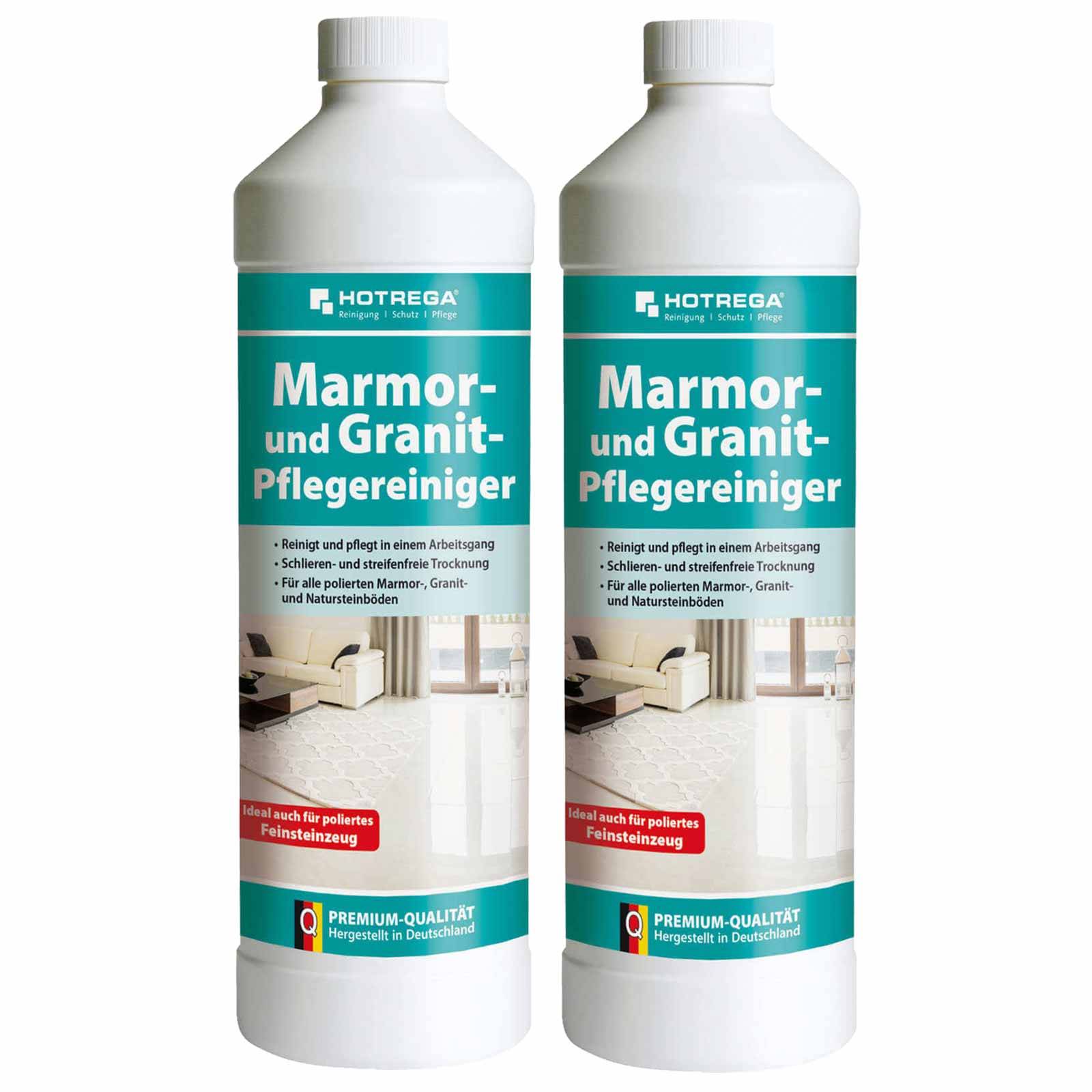 HOTREGA Marmor und Granit Pflegereiniger Konzentrat Sets - Menge:2