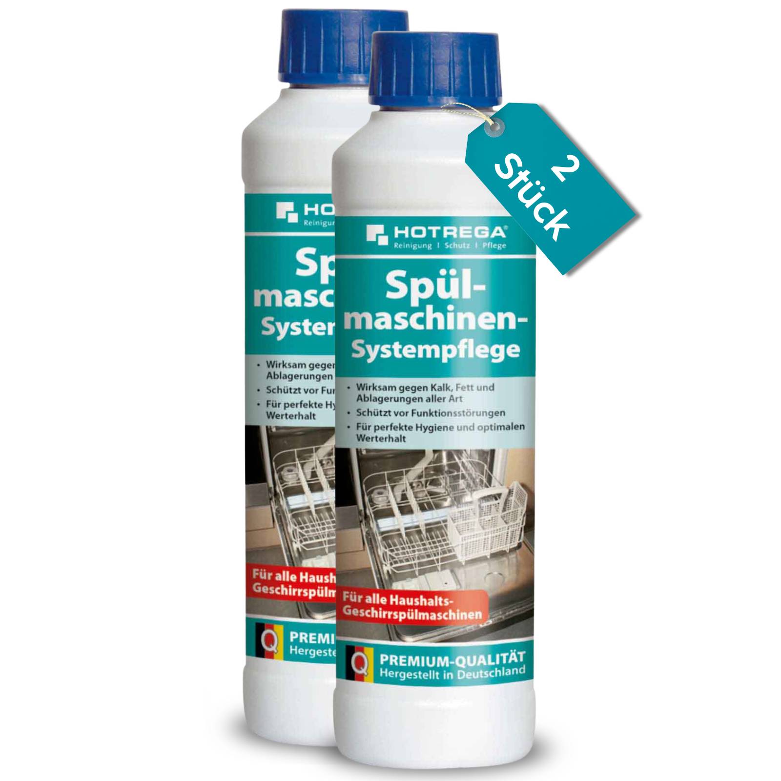 HOTREGA Spülmaschinenreiniger Sets - Menge:2