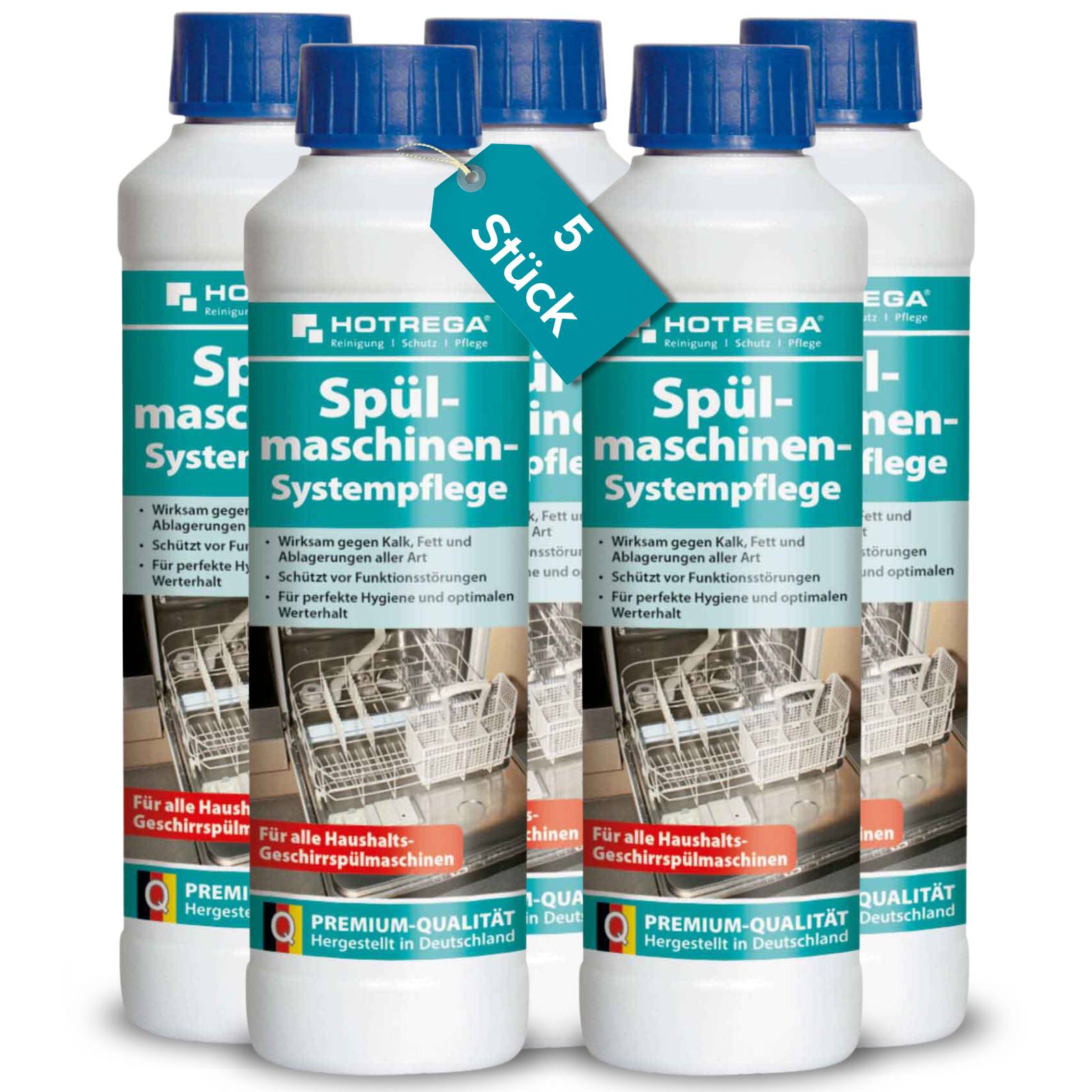 HOTREGA Spülmaschinenreiniger Sets - Menge:5
