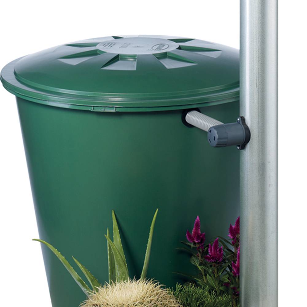 GRAF 503-070 Regensammler RAPIDO DN 70-100, schwarz/grau (1 Stück)