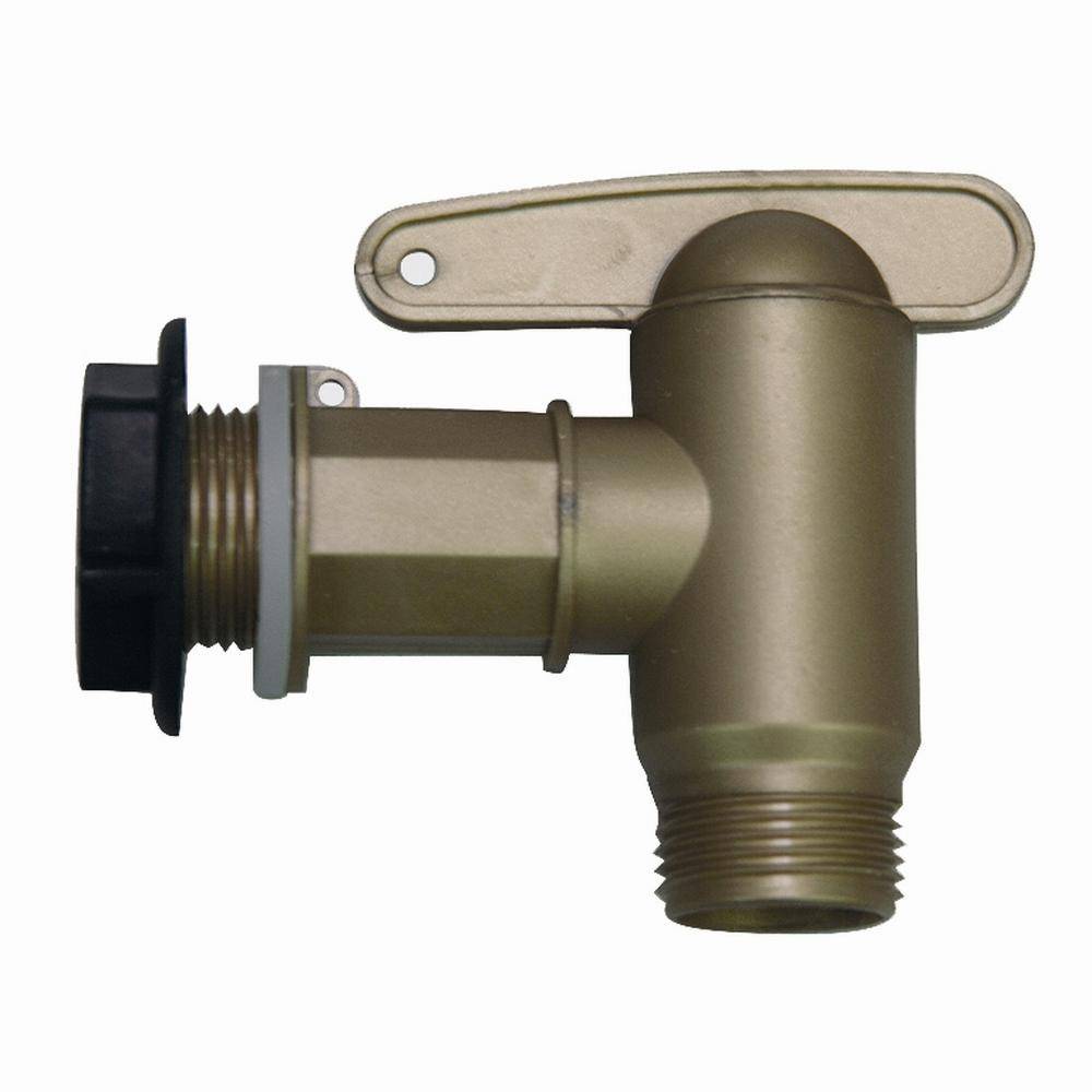 GRAF 504-044 Auslaufhahn Kunststoff 13/16/19mm (½, 5/8, 3/4"), gold