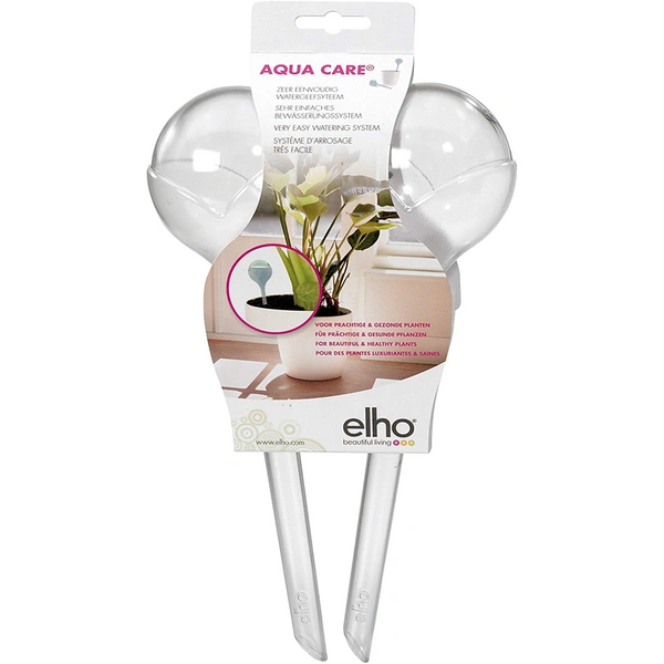 elho 210-2920810000 Aqua Care Pflanzen-Bewässerung, transparent (2er Pack) elho 210-2920810000 Aqua Care Pflanzen-Bewässerung, transparent (2er Pack)