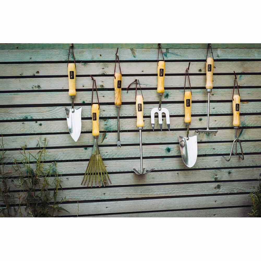 Siena Garden 603121 ClassicLine Pflanzkelle mit Skalierung,ED+Holzgriff, natur