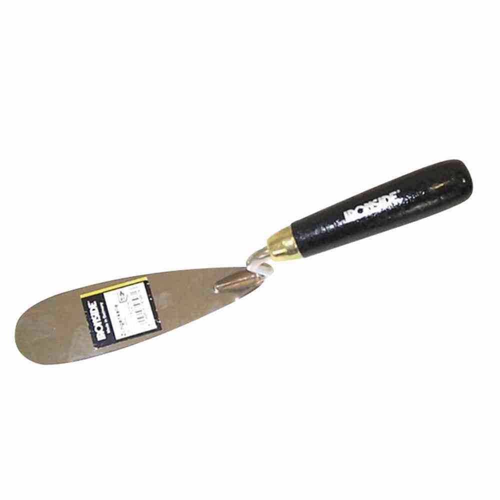 Ironside 100-90160IS Zungenkelle Dänisch 160mm rostfrei, schwarz/silber