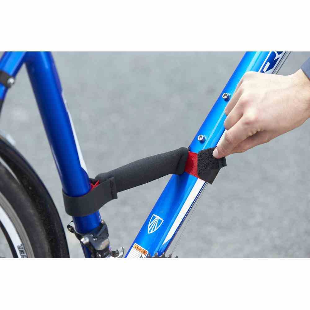 Mottez A133Q Transportgriff für Fahrräder, schwarz/rot