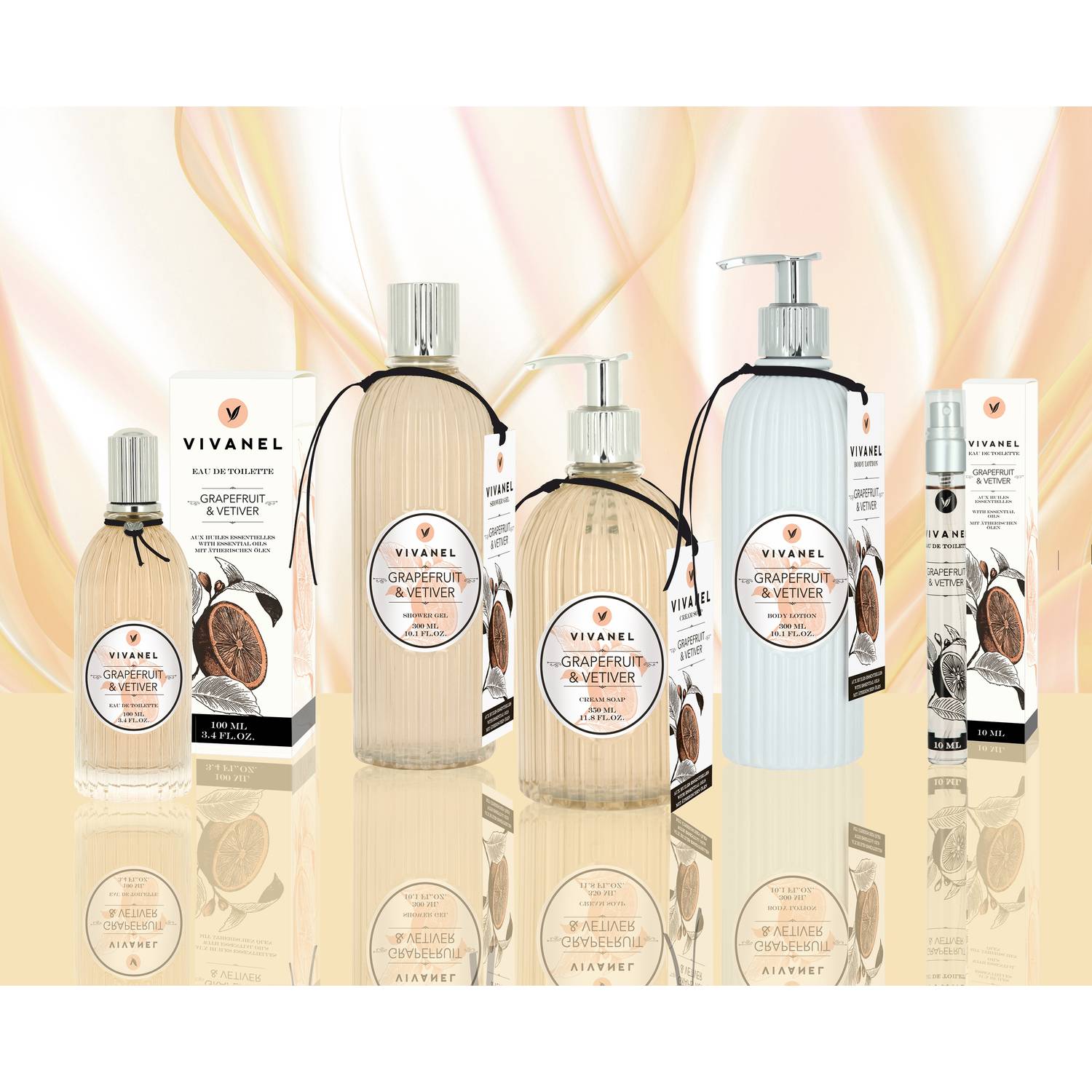VIVANEL 8030 Grapefruit & Vetiver Eau de Toilette, weiß (100 ml)