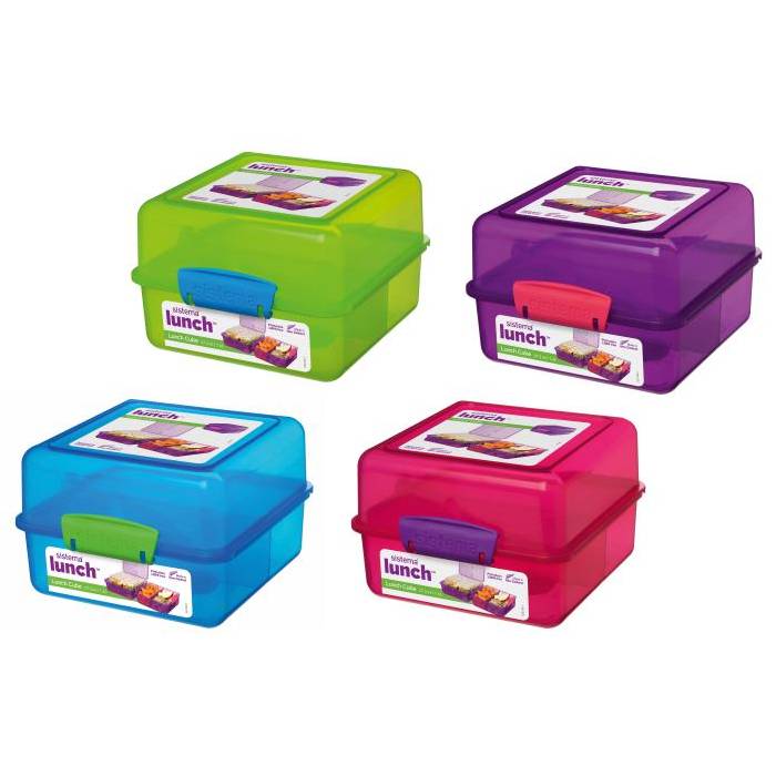 Sistema Plastics Sistema 31735 - Box - Rechteckig - 1,4 l - Pink - Kunststoff -