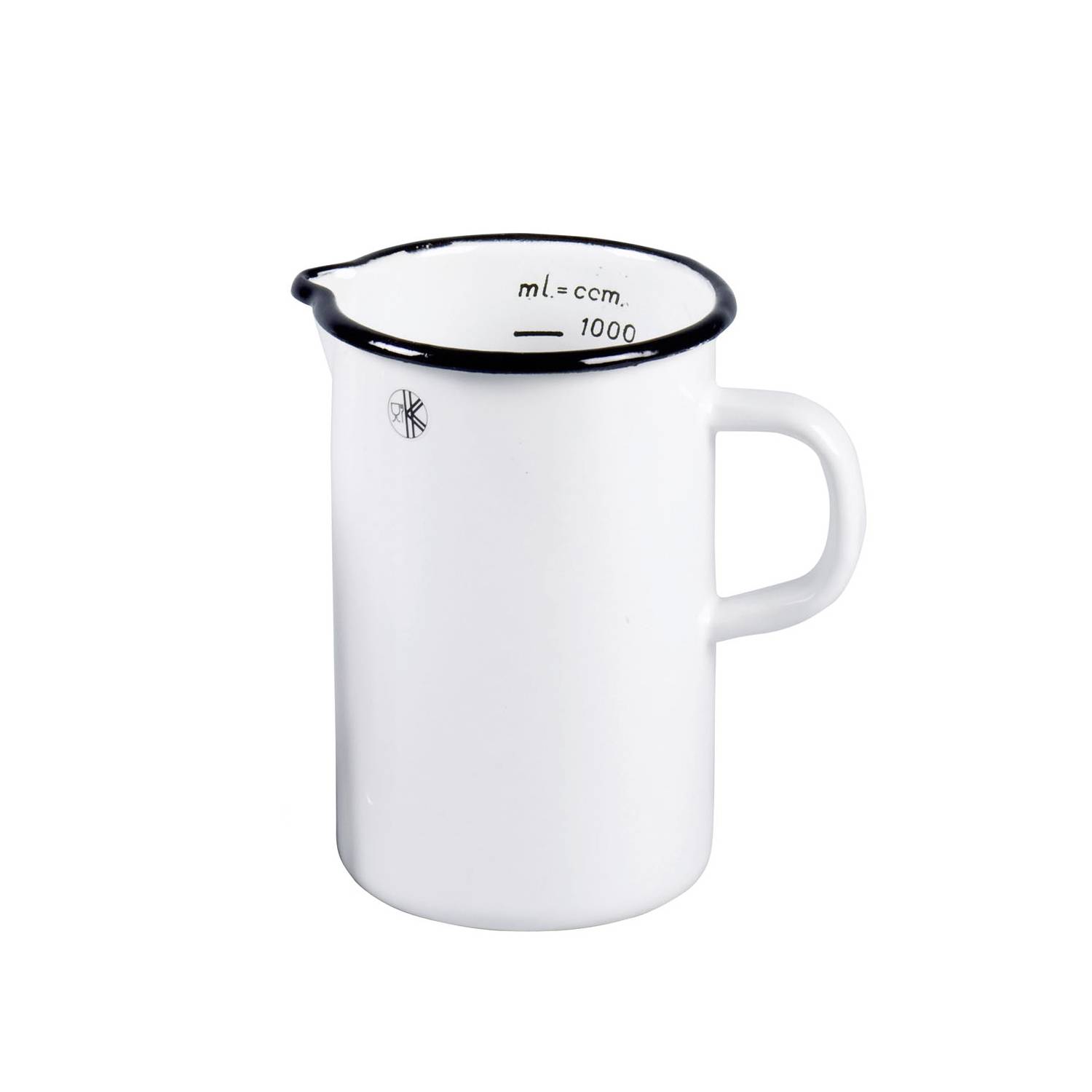 Krüger 11101 Litermass weiß 1,0 ltr.10cm, weiß