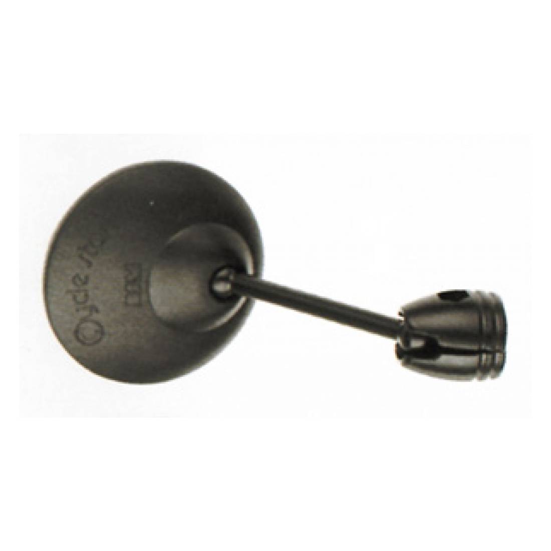 Busch & Müller 901/1 Fahrradspiegel Cycle Star Ø60mm mit kurze, gerade Stange, schwarz