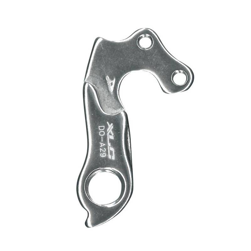 XLC DO-A29 Schaltauge Aluminium, schwarz oder silber (Farbe zufällig, 1 Stück)