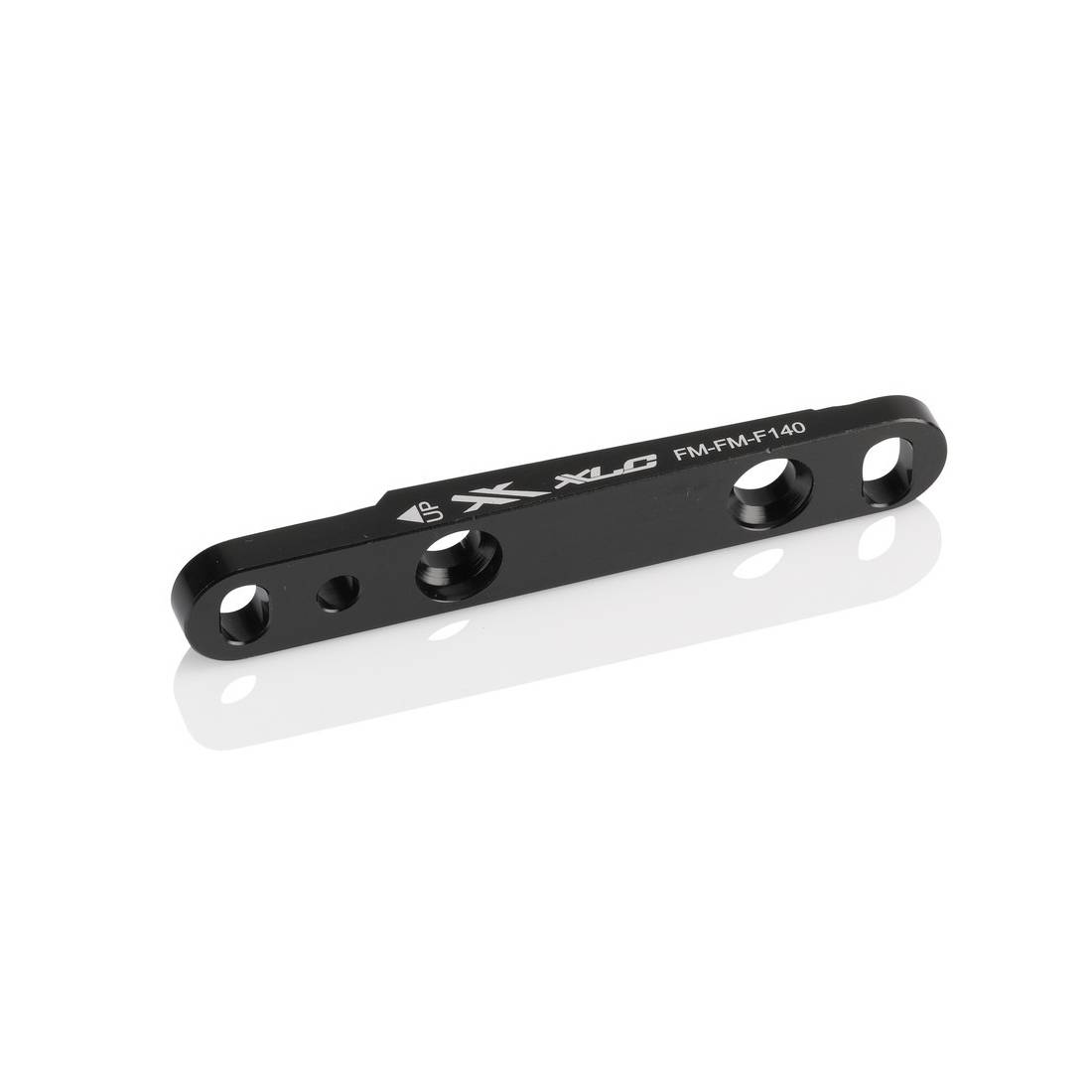 XLC Flatmountadapter für Flatmountbremse FM VR Ø140 auf Ø140/160mm, schwarz