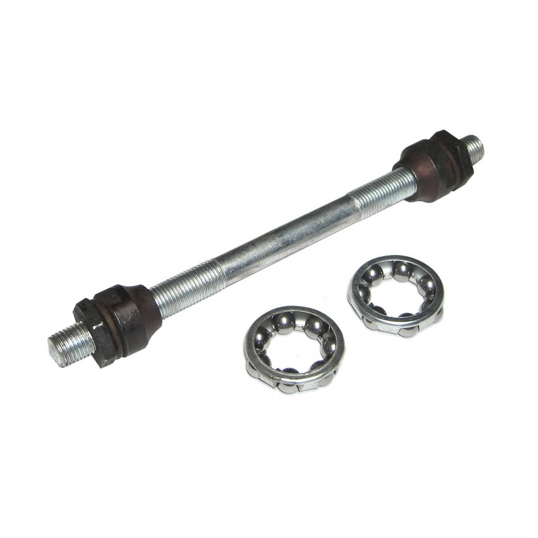 Vorderrad-Achse 141mm M 9x1 verstärkt, silber