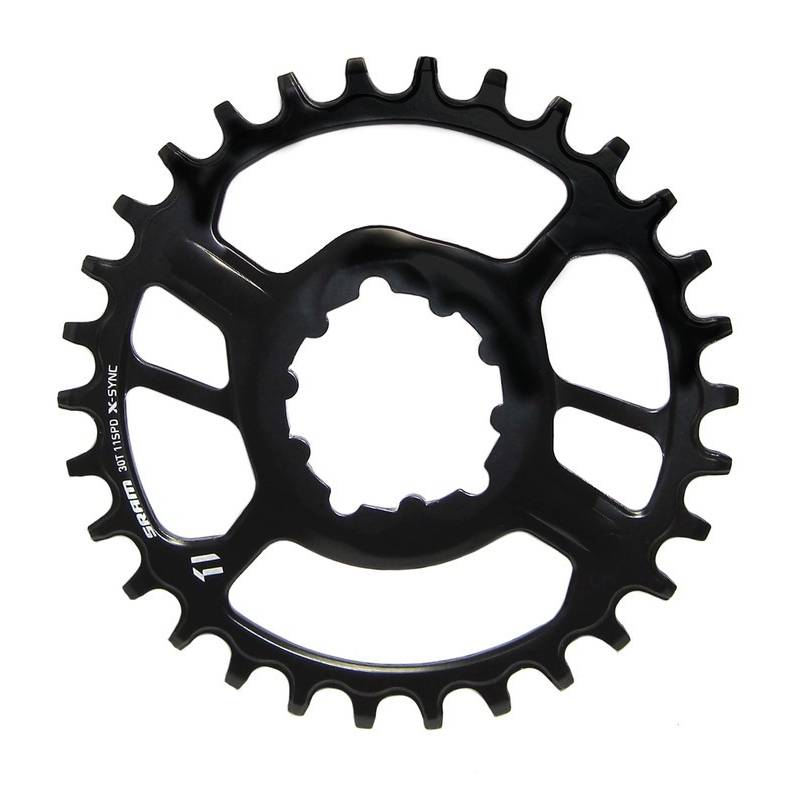 SRAM 11.6218.027.030 KettenblattX-Sync 11-fach 32Z,schwarz,Stahl,Direct Mount,3mm offs., schwarz