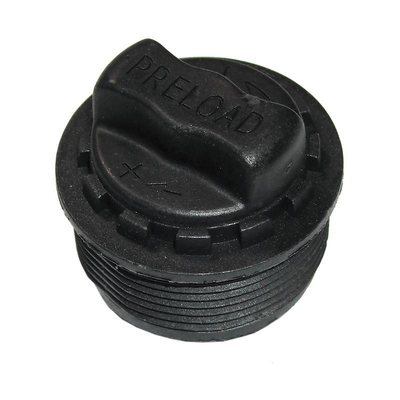 SR Suntour FKE009-31 Vorspannknopf für SF18 XCM34-RL, schwarz
