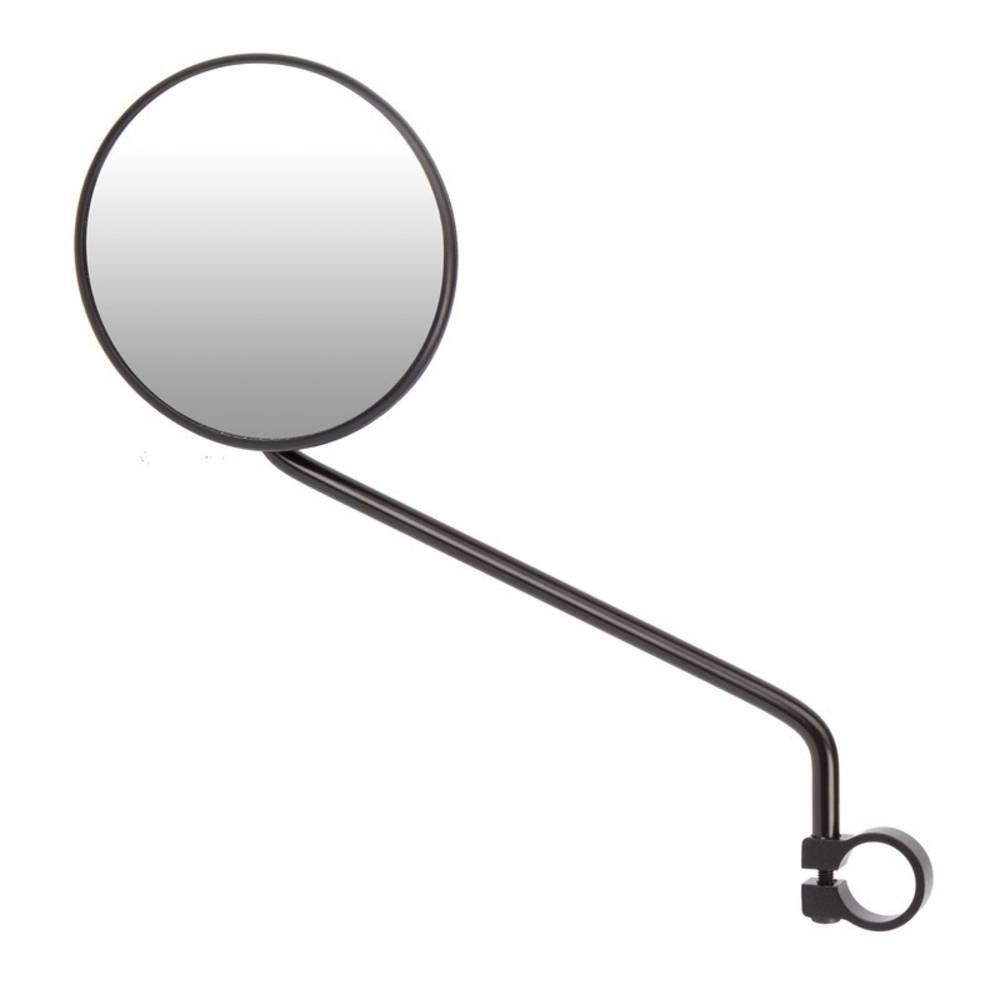 ergotec M 55 L Fahrradspiegel Stahl, Linksmontage, schwarz