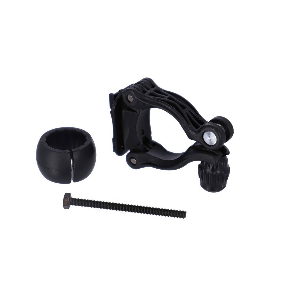 Busch & Müller 480HK2PB Scheinwerferhalter für Ixon Core / Fyre Kugelhalter für Ø 21-32 mm, schwarz