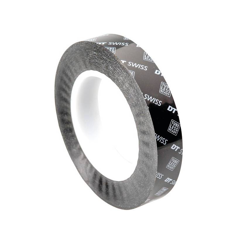 DT Swiss Felgenband Tubeless 19 mm / 10 m Rolle, schwarz (10 m Rolle)