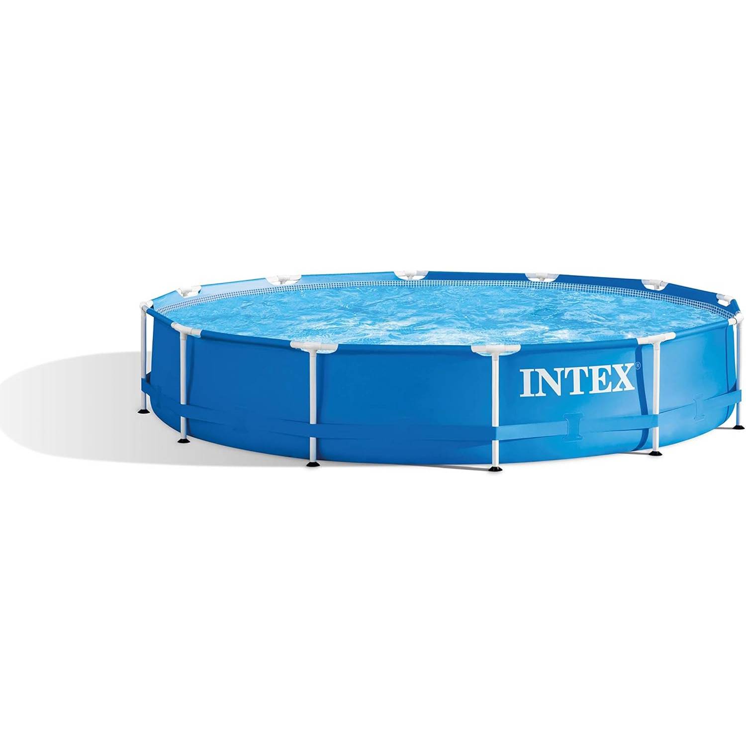 INTEX 28212GN - Frame Pool Set (366x76cm) inkl. Filterpumpe Swimmingpool Gartenpool