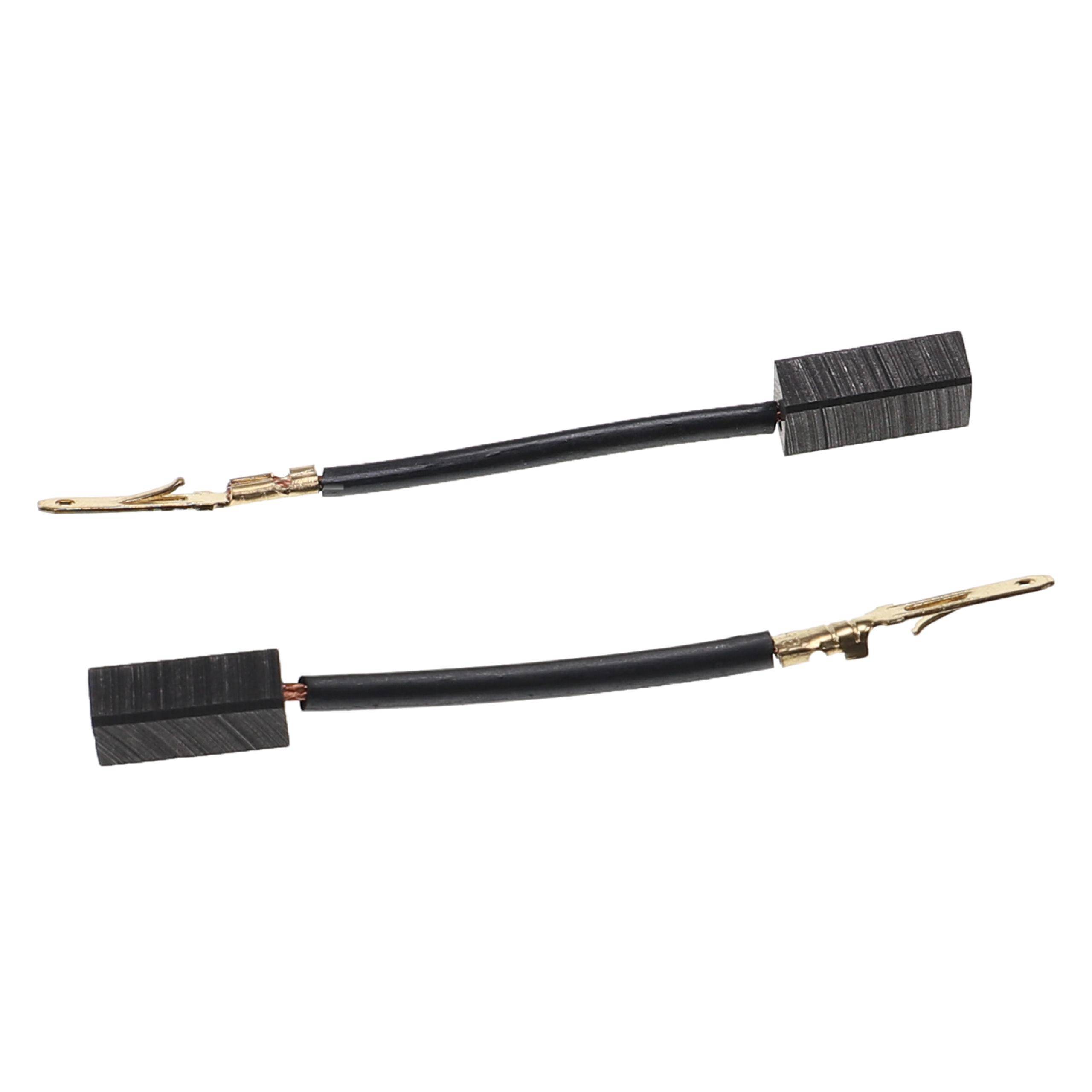 vhbw 2x Kohlebürste 5 x 8 x 14 mm Ersatz für 30711125000 für Elektrowerkzeug, Bohrmaschine