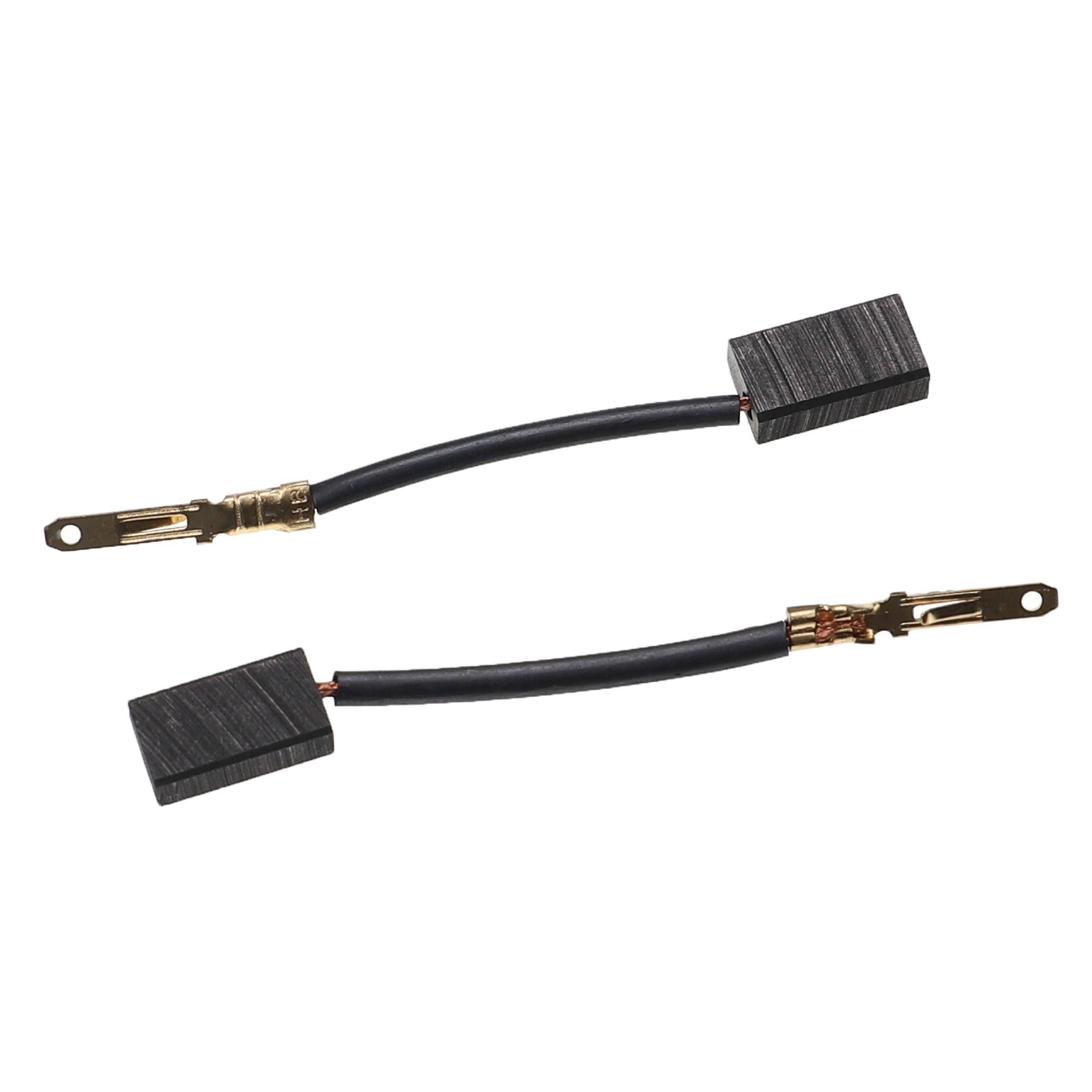 vhbw 2x Kohlebürste 5 x 8 x 14 mm Ersatz für 30711125000 für Elektrowerkzeug, Bohrmaschine
