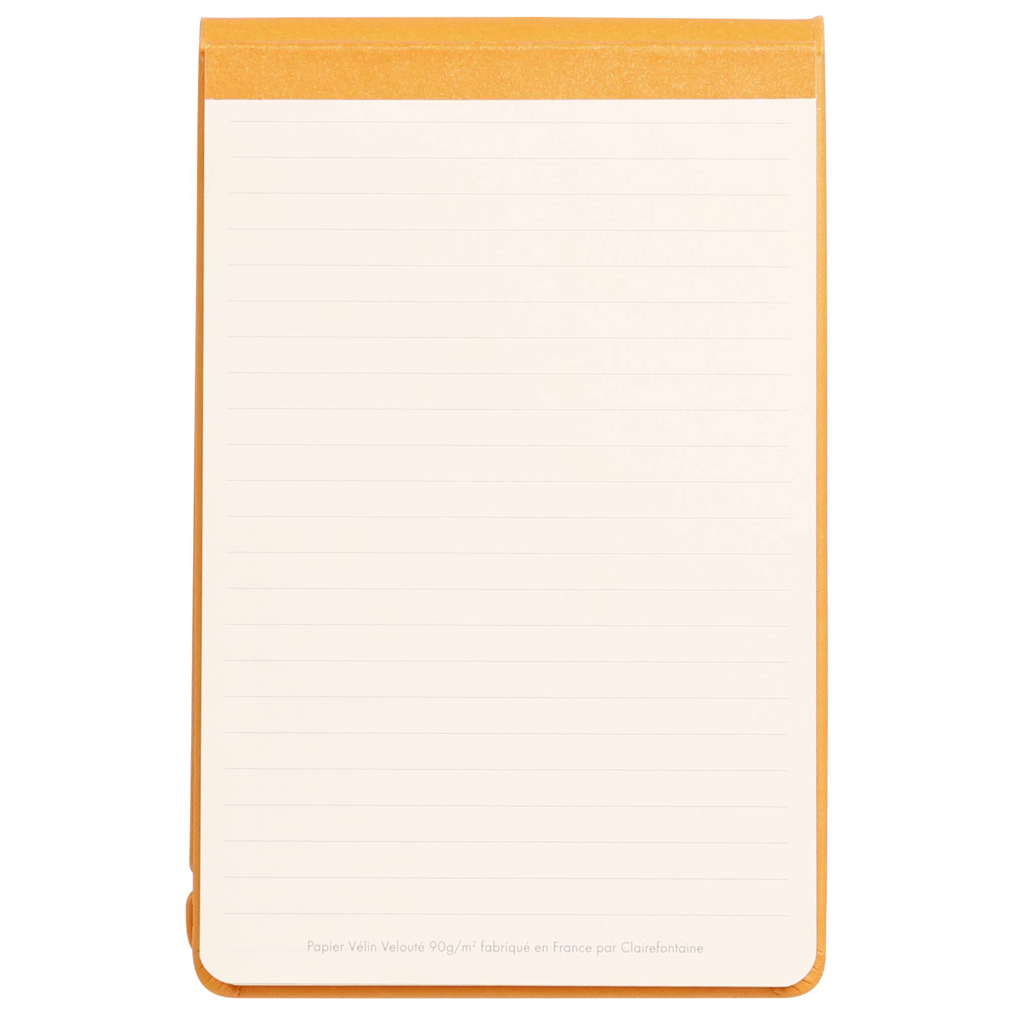 Rhodia Webnotepad 9x14 cm, 96 Bl liniert, mikroperforiert, 90g, Orange 118348C
