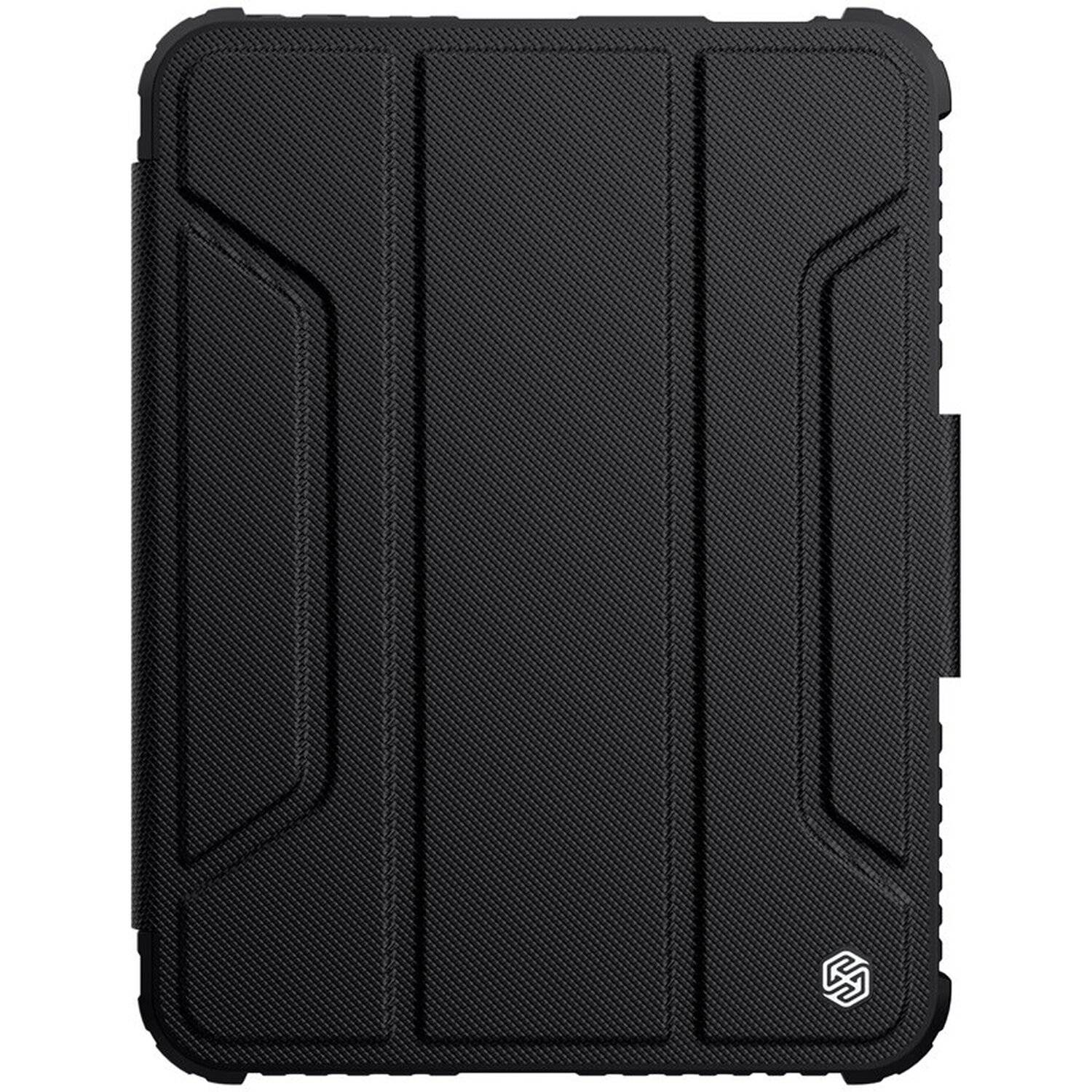 Nillkin Bumper Leather Case Pro GeSchutztes Smart Cover mit Kameratasche und Ständer für iPad Mini 2021