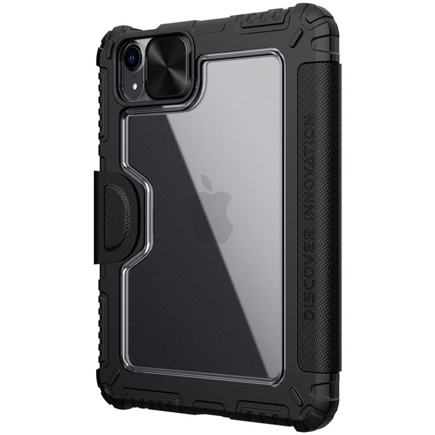 Nillkin Bumper Leather Case Pro GeSchutztes Smart Cover mit Kameratasche und Ständer für iPad Mini 2021
