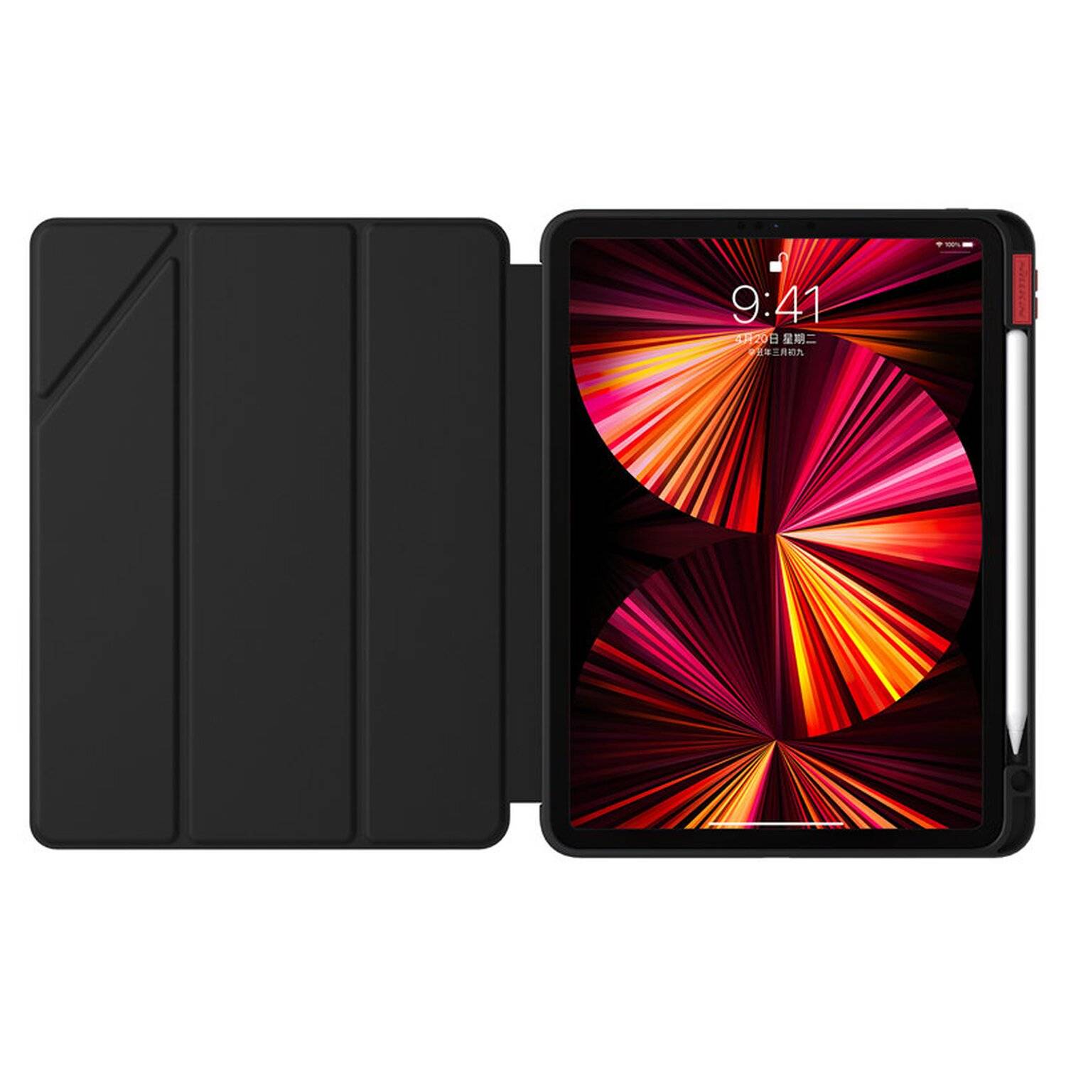 Nillkin Bevel Leather Case Leder Cover mit Flip Smart Sleep Case für iPad Mini 2021