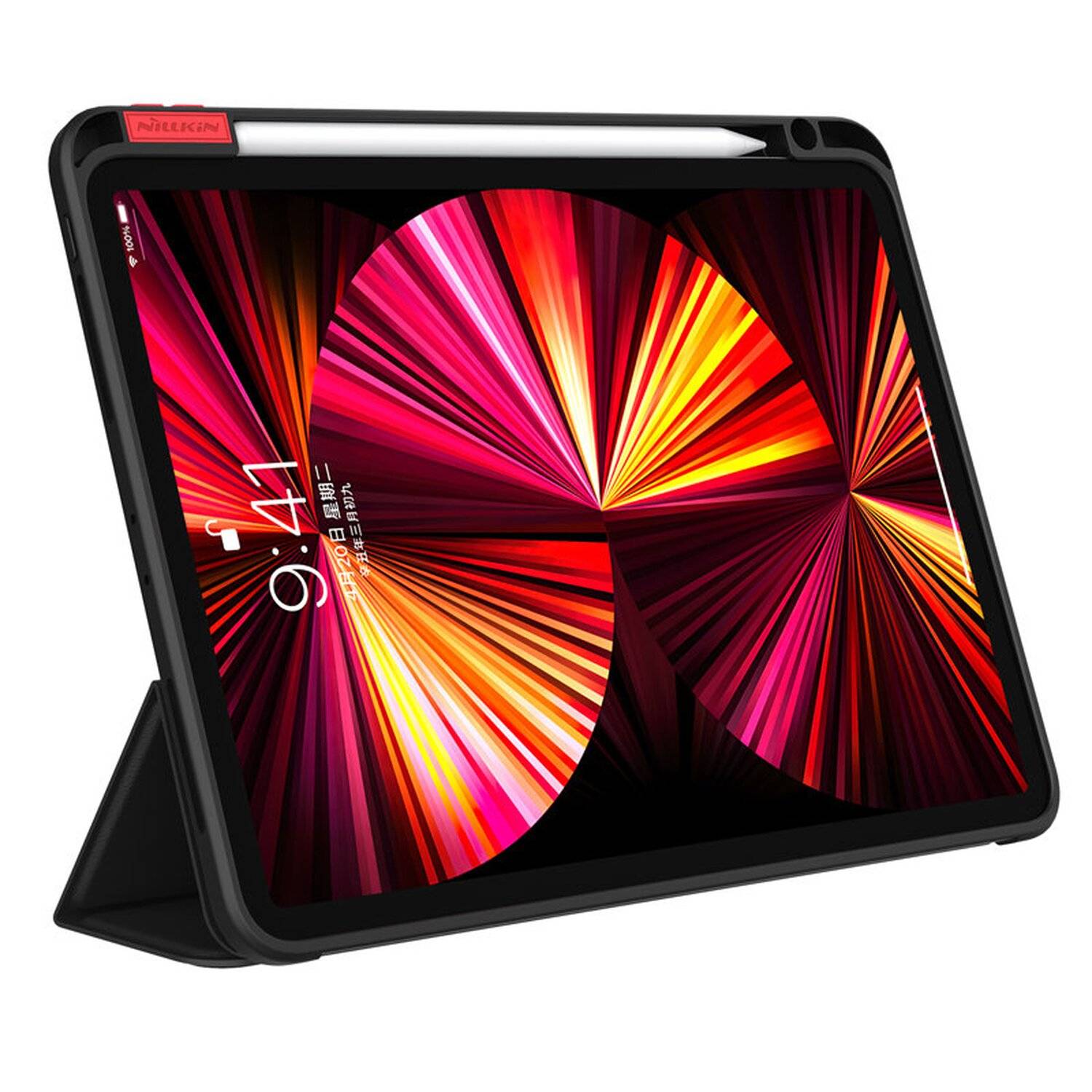 Nillkin Bevel Leather Case Leder Cover mit Flip Smart Sleep Case für iPad Mini 2021