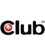 Club 3D Adjustable Aluminium Laptop Stand with USB-C Hub 4K60Hz 100W 360 Typ C