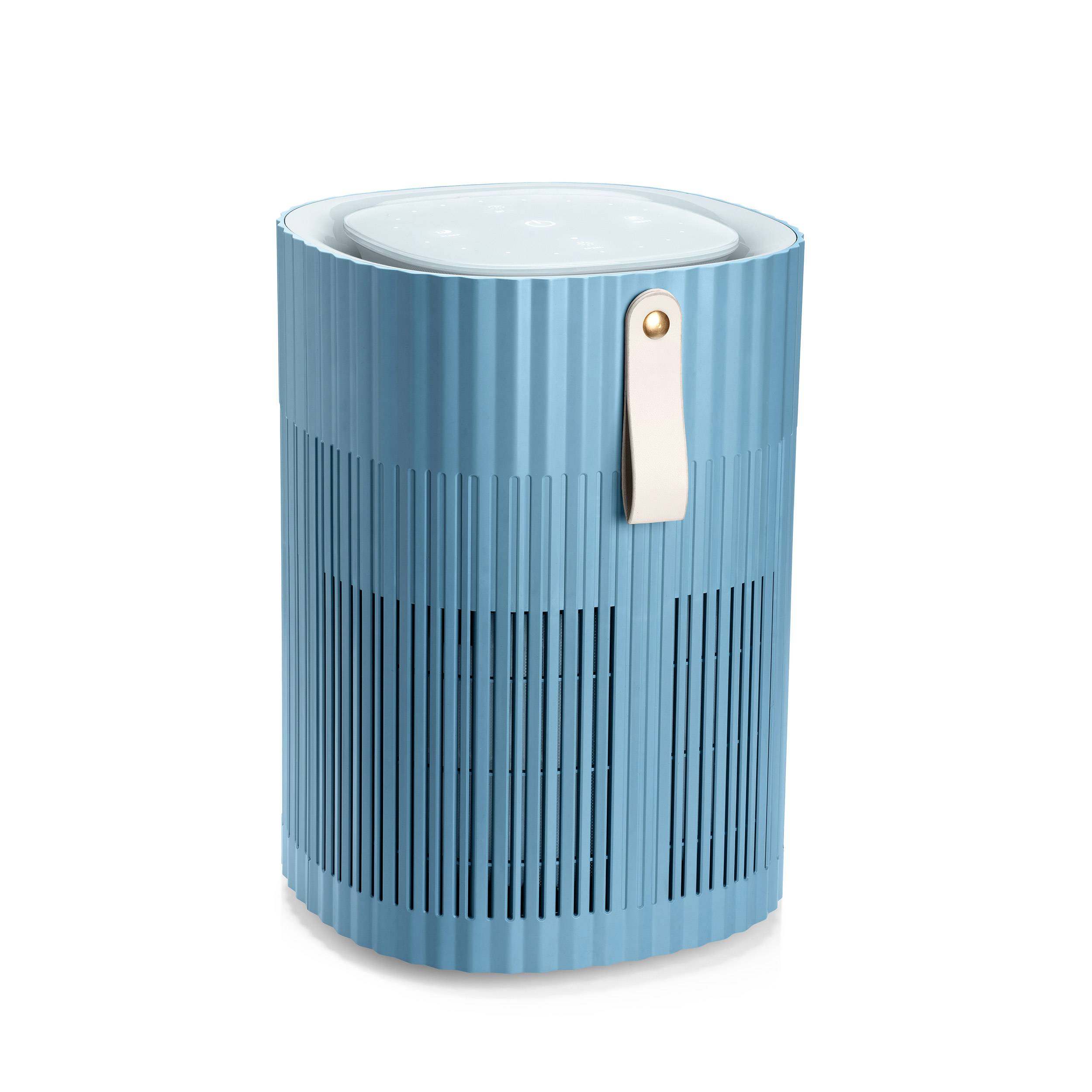 AirExchange 150-T Luftreiniger (HEPA H13 Filter, bis 40m², 99,99% Filterleistung) blau