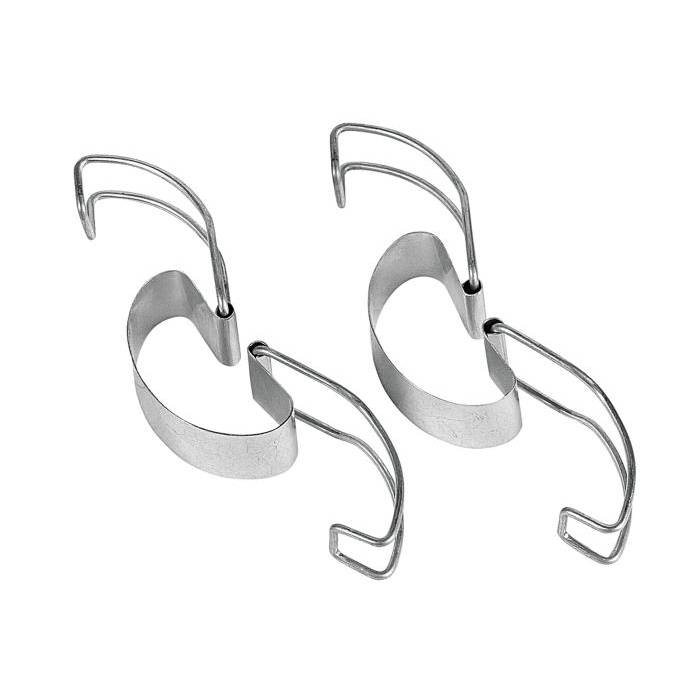 Universalbügel passend für alle Einkochgläser, silber (10er Pack)