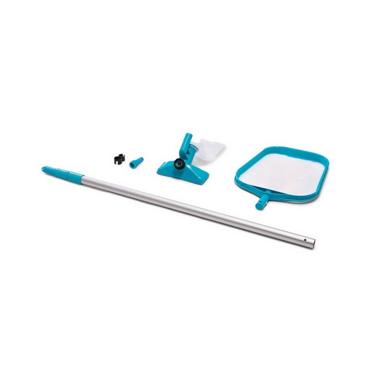 INTEX 28002 Pool-Reinigungsset mit Alu-Teleskopstange 239cm