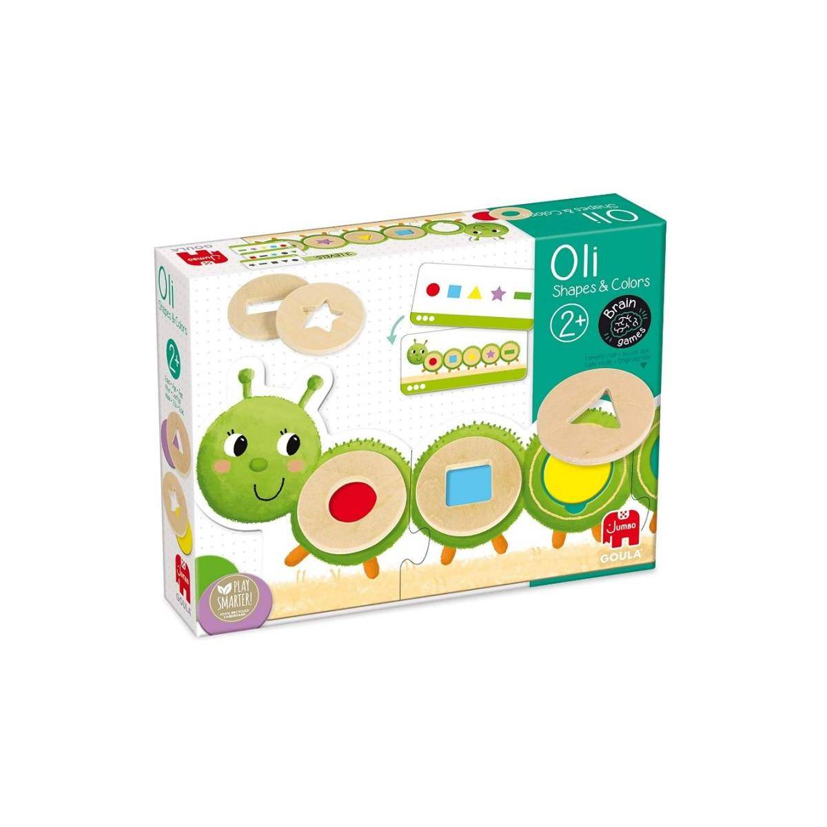 53477 - GOULA - Raupe, Kinderspiel, für 1 Spieler, ab 2 Jahren