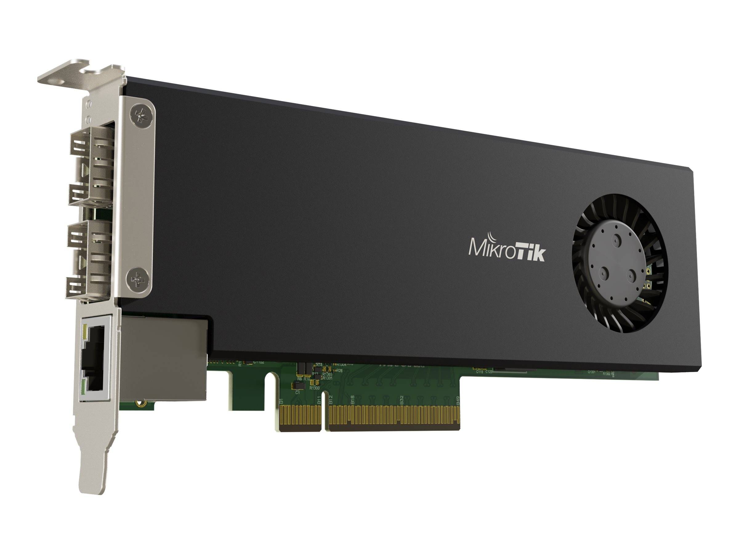 MikroTik CCR2004-1G-2XS-PCIE - Erweiterungsmodul - PCIe - Gigabit Ethernet x 1 +