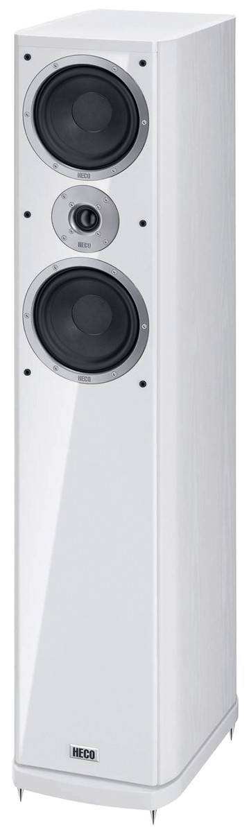 Heco Music Style 500, Standlautsprecher, 2 1/2 Wege Bassreflex, Farbe: weiss, 1 Stück B-Ware