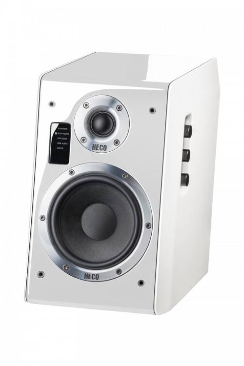 Heco Ascada 2.0, Vollaktives Bluetooth-Stereolautsprecher-Set weiß 1 Paar
