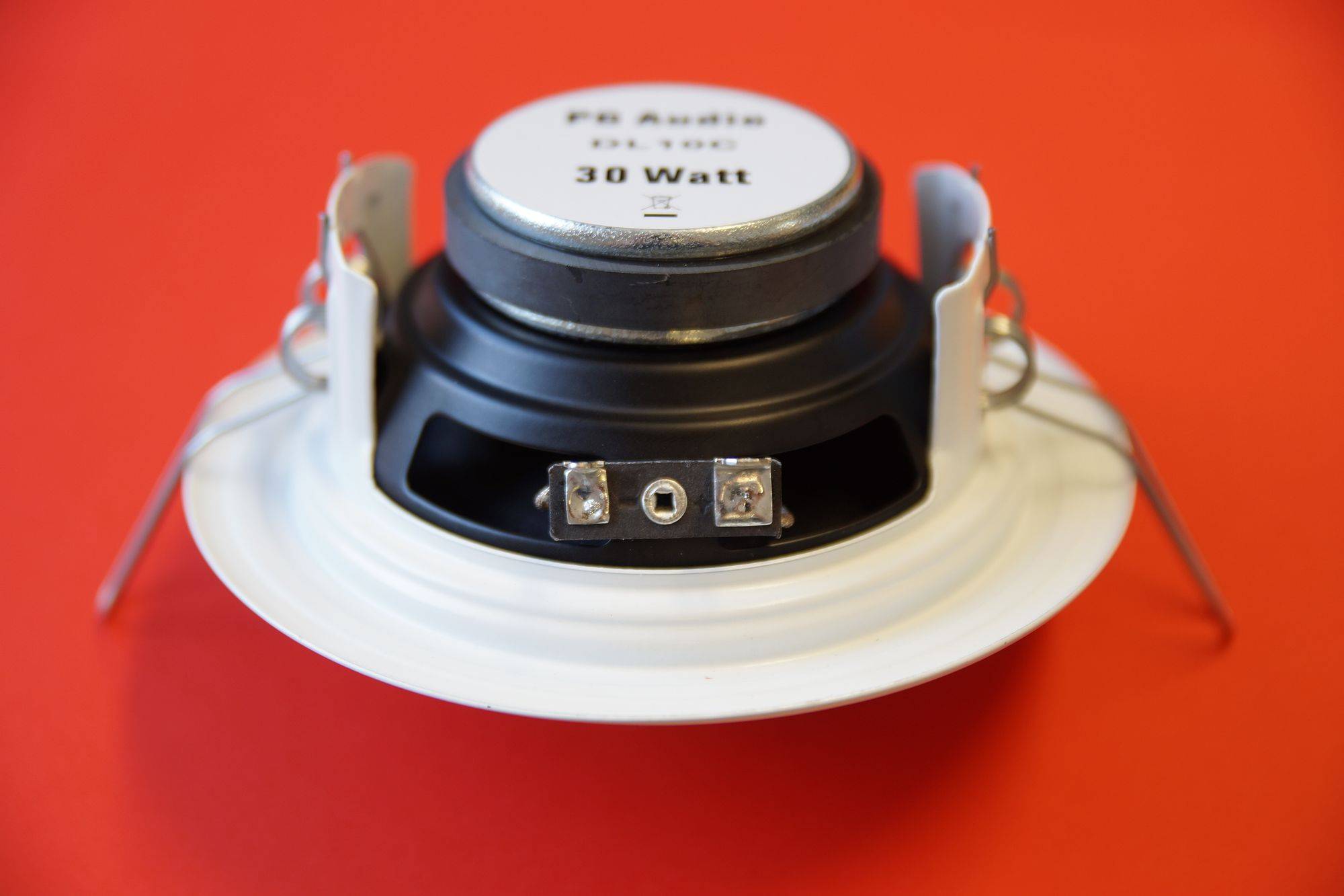 10 cm Deckenlautsprecher Einbaulautsprecher 30 Watt max weiß Neu-Ware 1 Stück