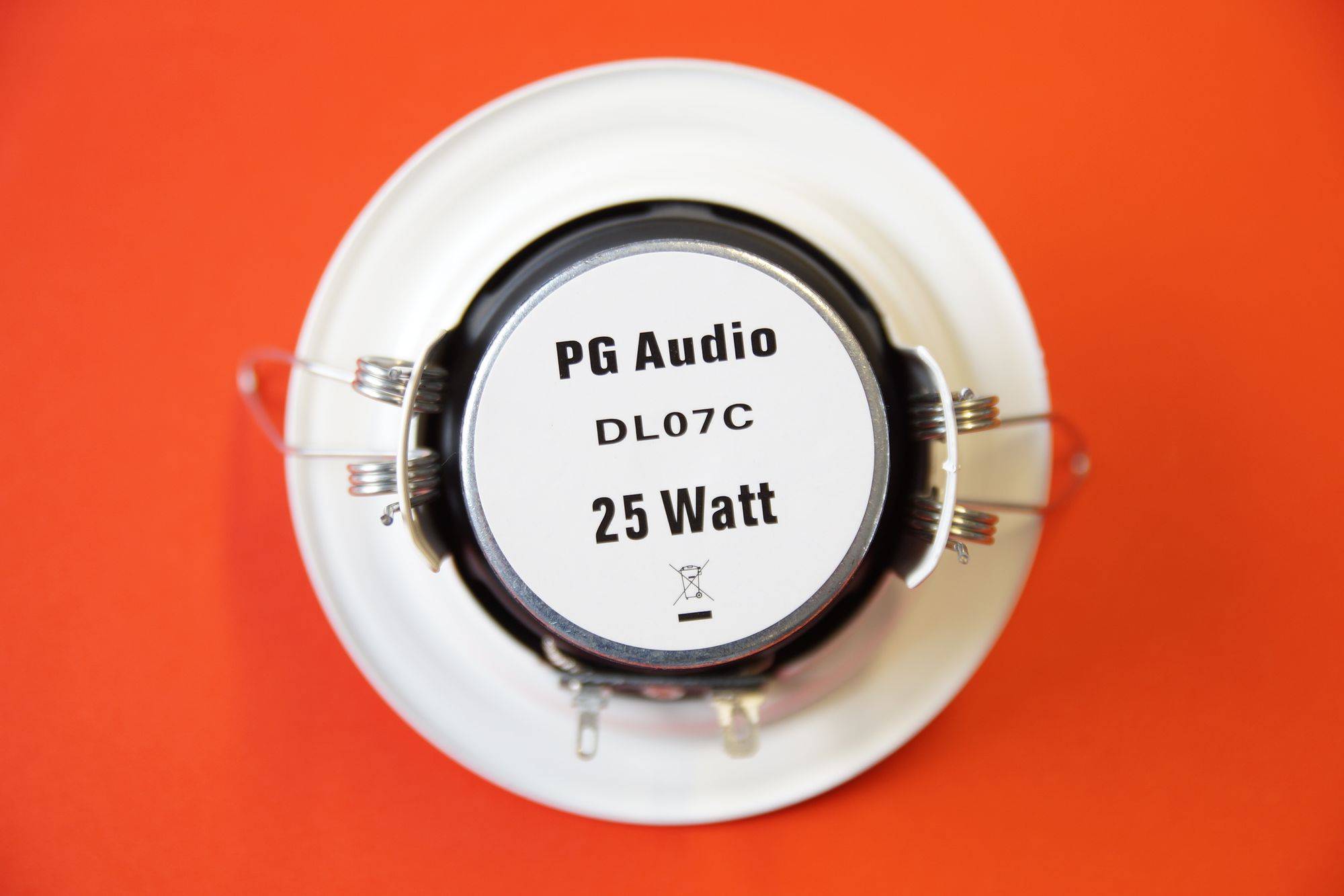 PG Audio DL 07 Decken-Einbaulautsprecher 30 Watt max.weiß Neu-Ware 1 Stück