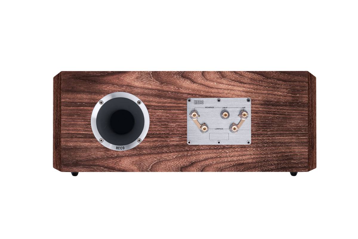 Heco Celan Revolution Center 4, 2 Wege Bassreflex, Centerlautsprecher, espresso 1 Stück