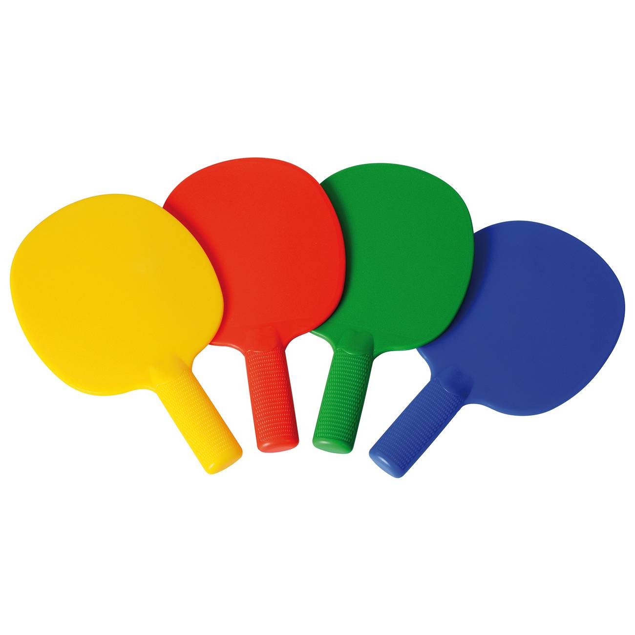 EDUPLAY 170408 Tischtennis Schläger, mehrfarbig (4er Pack)