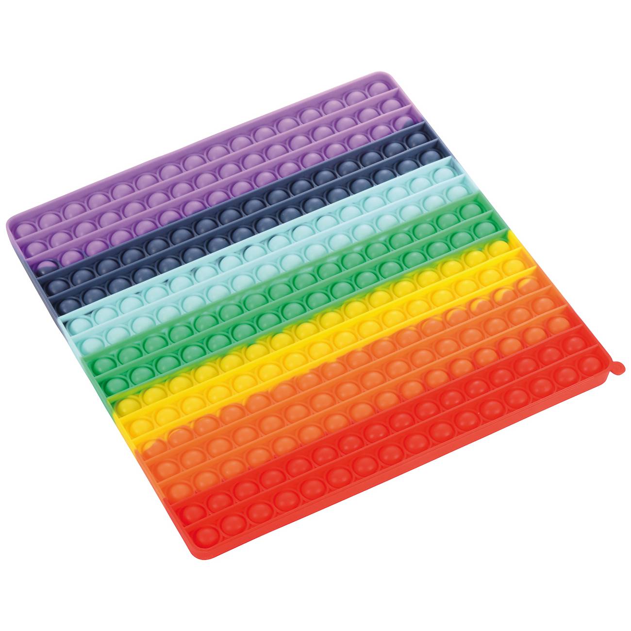 EDUPLAY 120739 Motorik-Drück-Brett Regenbogen 30 cm, bunt