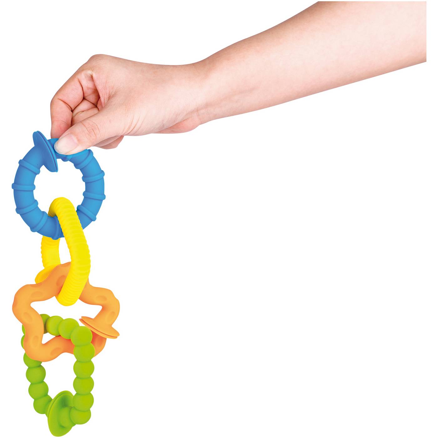 EDUPLAY 120743 Saugnapf-Formen Spiel, mehrfarbig, 6-teilig (1 Set)